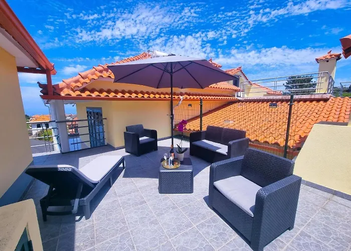 度假居 Near Levadas And Pico Ruivo, Madeira Getaway With Terrace Views *