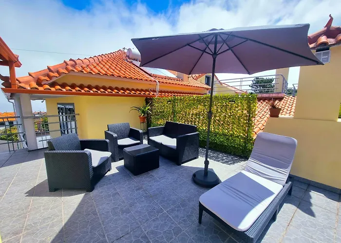 Near Levadas And Pico Ruivo, Madeira Getaway With Terrace Views